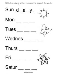days of the week worksheets, days of the week worksheet, days of the week printables, days of the week, learn days of the week, Math days of the week