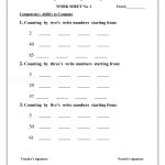 2nd grade maths worksheet counting21