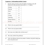 Grade 3 third worksheet for pictograph 31