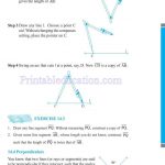 Grade six 6 practical geometry worksheets f