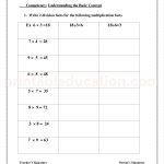 class 3 third worksheet for division 32