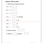class 3 third worksheet for division33