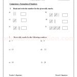 class 3 third worksheet for kids tally marks