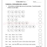 grade 1 worksheet number9