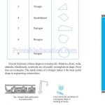 grade six 6 elementary shapes worksheets v