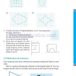grade six 6 symmetry worksheets i
