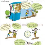 Grade 4 Telling Time and Clock Worksheet a